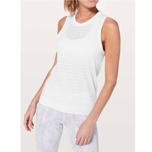 Lululemon Women’s Breeze By Muscle Tank II
White / White Style W1AV4S